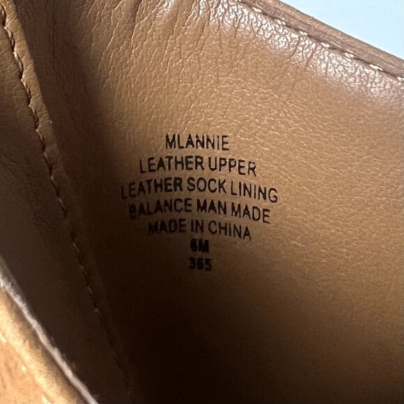 🟢 Marc Fisher Size 6 Brown Perforated Open Toe Espadrille Wedge Sandals - Picture 10 of 10